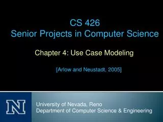 Chapter 4: Use Case Modeling