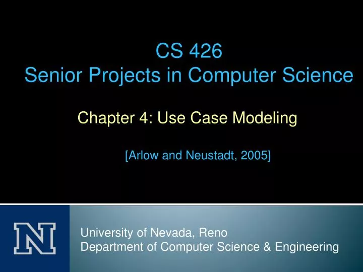 chapter 4 use case modeling