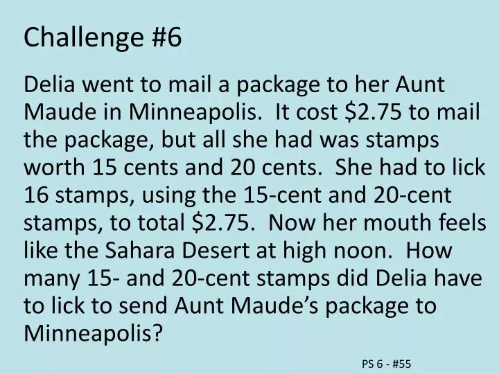 challenge 6