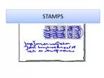 STAMPS - slide 1