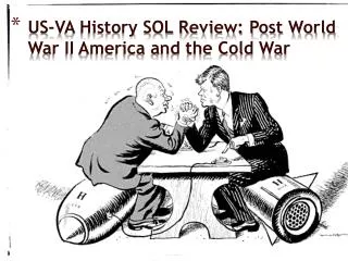 US-VA History SOL Review: Post World War II America and the Cold War