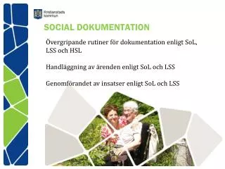 SOCIAL DOKUMENTATION