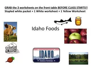 Idaho Foods