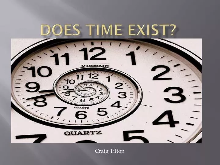 does time exist