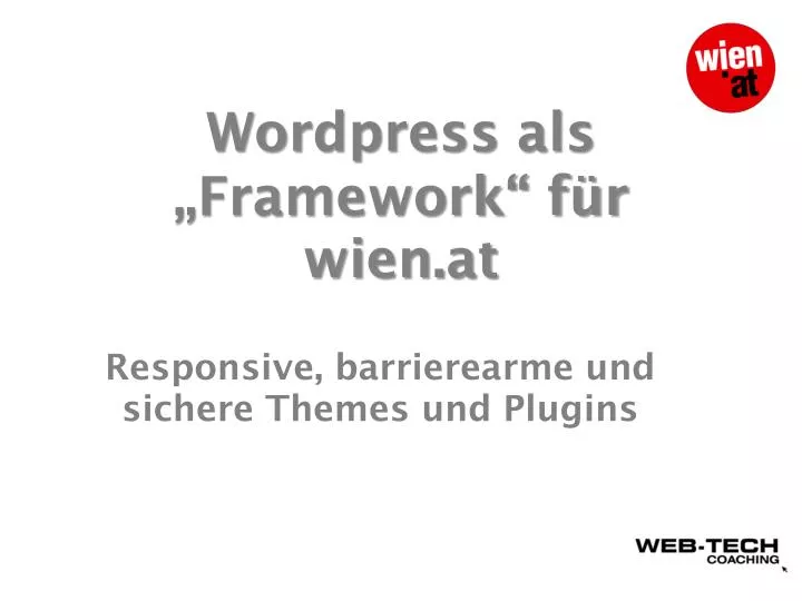 wordpress als framework f r wien at