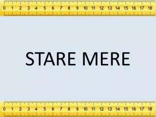 stare mere