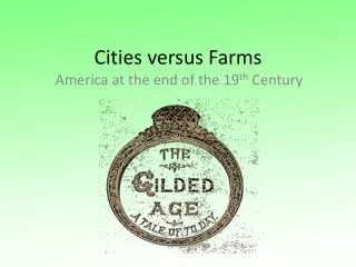 Cities versus Farms