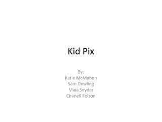 Kid Pix