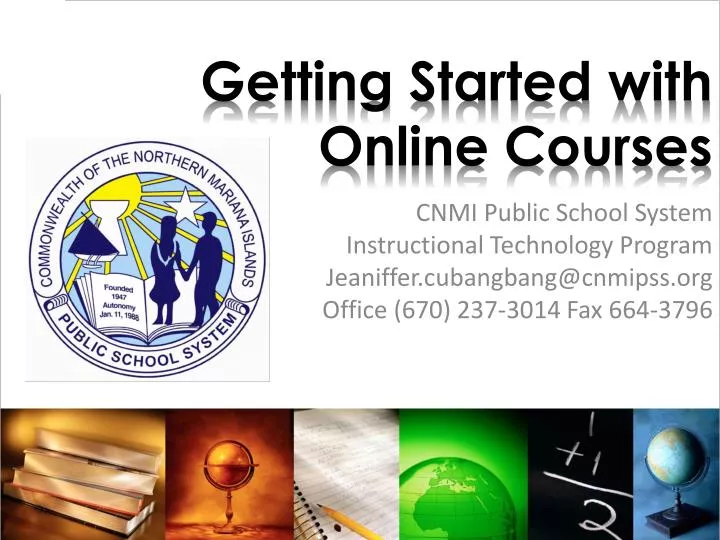 getting started with online courses