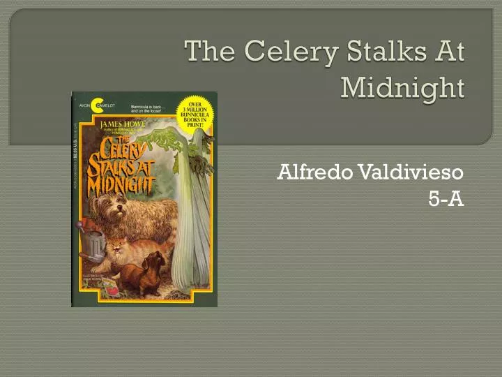 the celery stalks at midnight