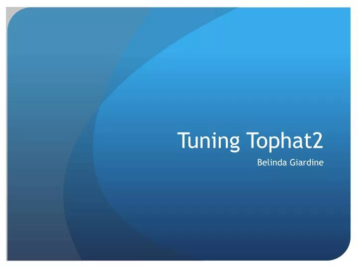 tuning tophat2