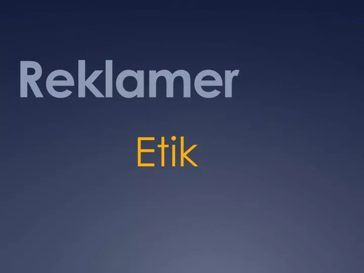 reklamer