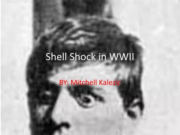 shell shock in wwii