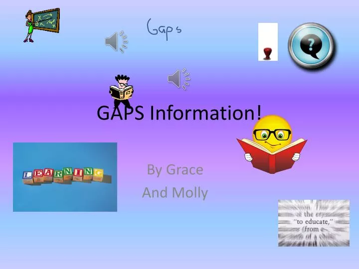 gaps information