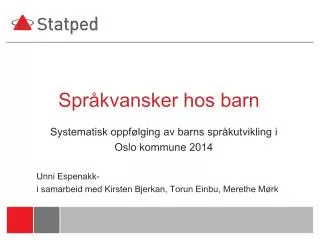 spr kvansker hos barn