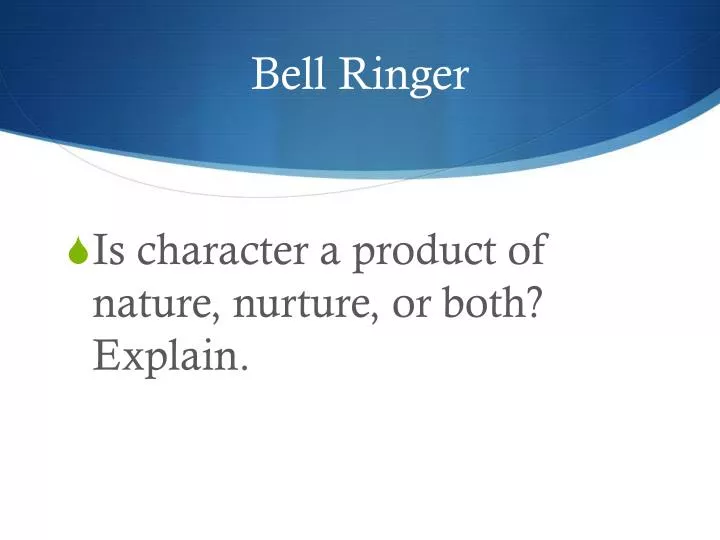 bell ringer