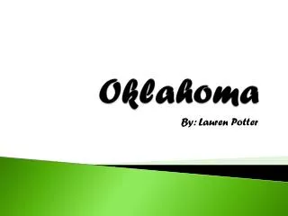 Oklahoma