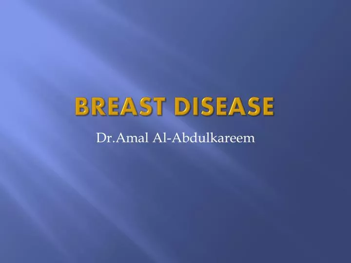 breast disease