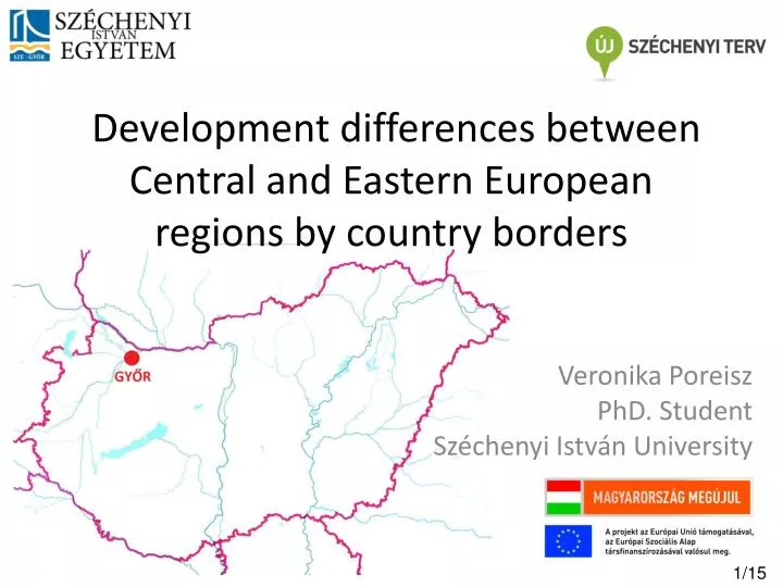 development differences between central and eastern european regions by country borders