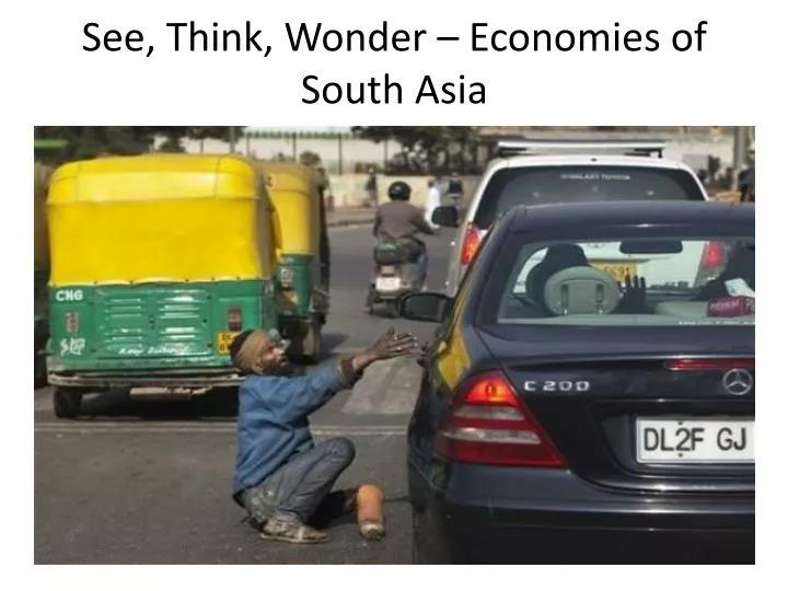 see think wonder economies of south asia