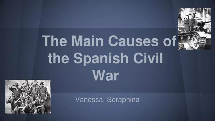 the main causes of the spanish civil war