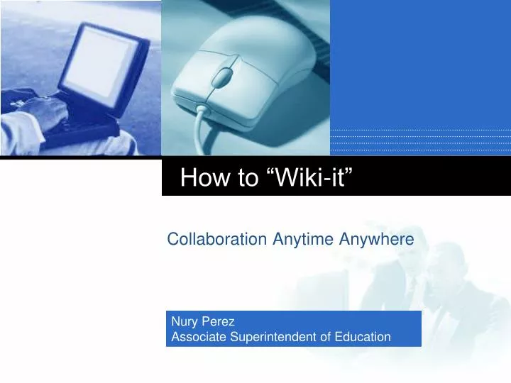 how to wiki it