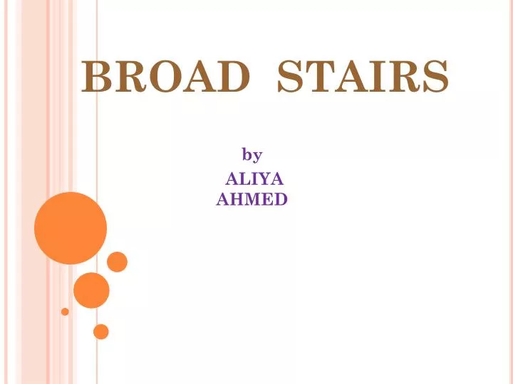 broad stairs