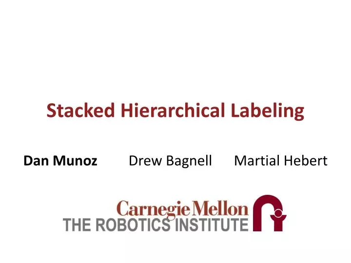 stacked hierarchical labeling