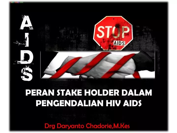 peran stake holder dalam pengendalian hiv aids