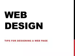 Web Design