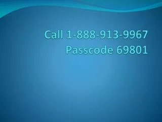Call 1-888-913-9967 Passcode 69801
