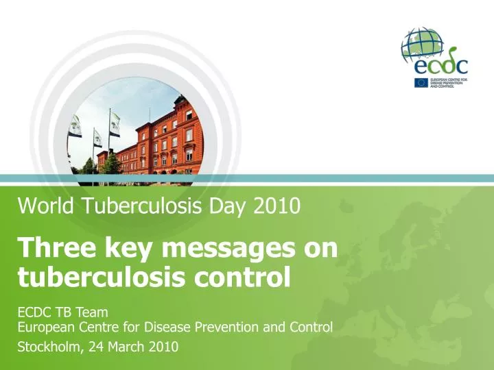 three key messages on tuberculosis control