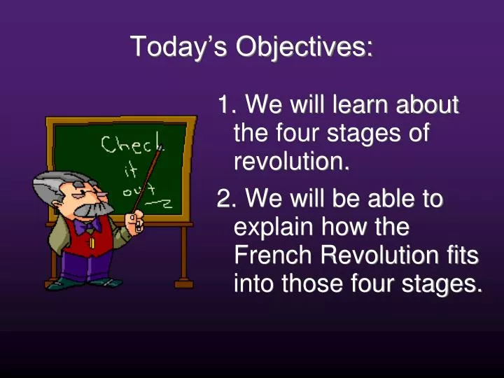 today s objectives