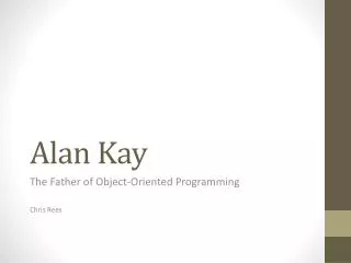 Alan Kay