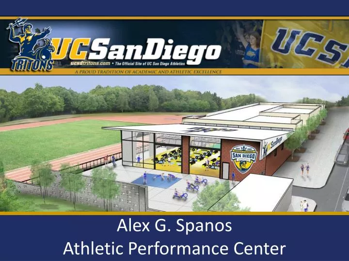 alex g spanos athletic performance center