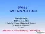SWPBS: Past, Present, &amp; Future - slide 1
