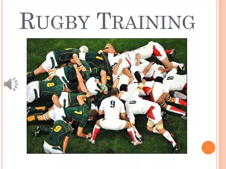 rugby training