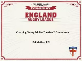 Coaching Young Adults- The Gen Y Conundrum