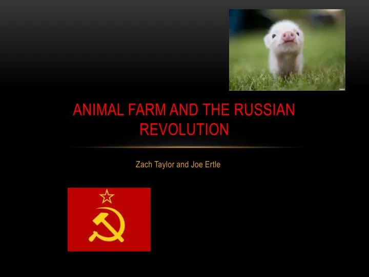 animal farm and the russian revolution