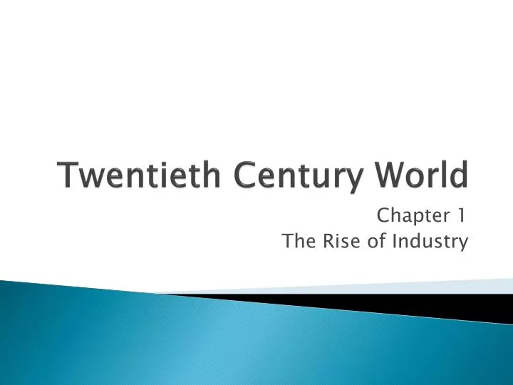 twentieth century world