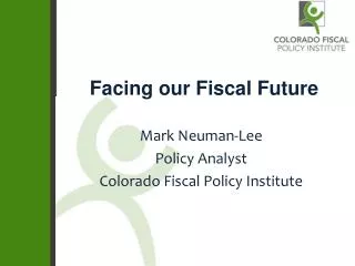 Facing our Fiscal Future