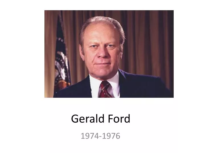 gerald ford