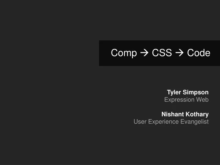 comp css code