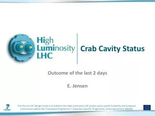 Crab Cavity Status
