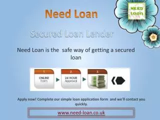 Need Online Secured Loan at Low Interest Rate in UK
