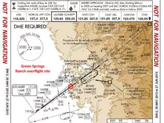 Green Springs Ranch overflight site