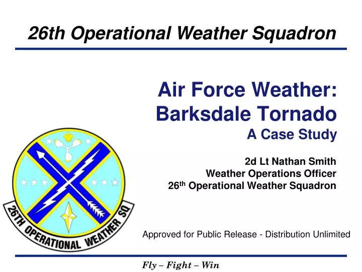 air force weather barksdale tornado a case study