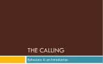 The Calling - slide 1