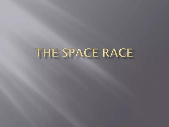 the space race