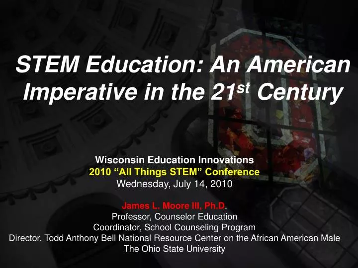 stem education an american imperative in the 21 st century